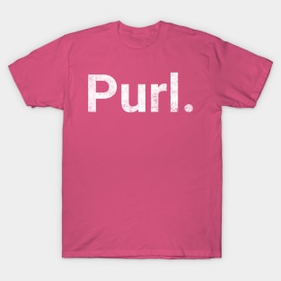 Purl - Knitting Lover T-Shirt